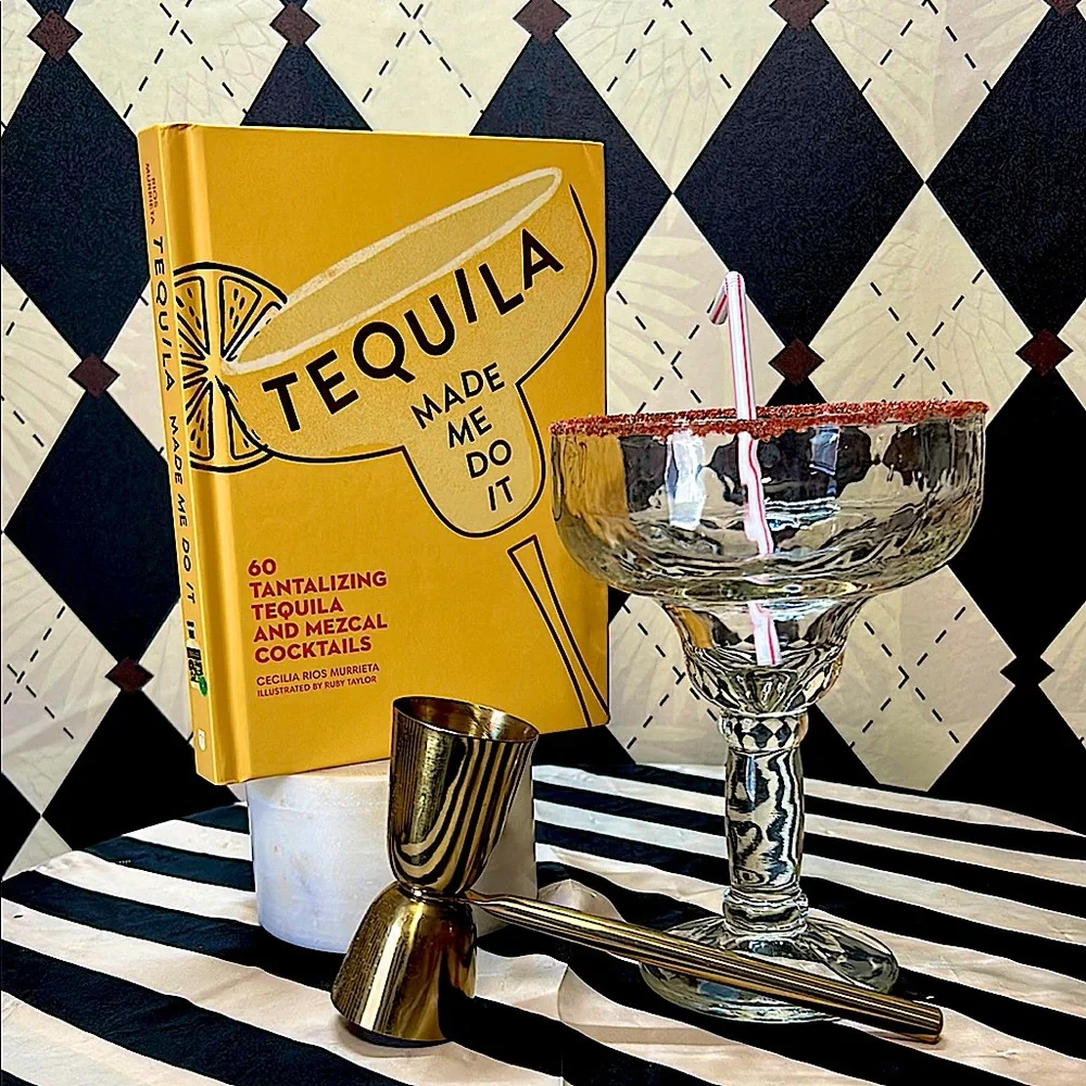 “Tequila Made Me Do It” Cocktail Book | Recipes + Bar Cart Decor - Picture 8 of 8